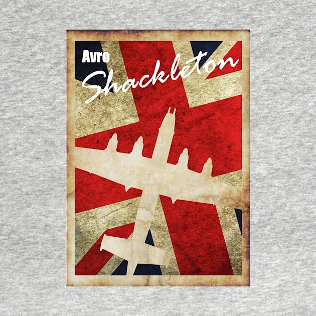 Vintage Shackleton Poster by aviationart